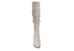 Michael By Michael Shannon Womens Millie Wide Calf Tall Boot - Grey -Best Shoes Specialty Store US 01 302844 02