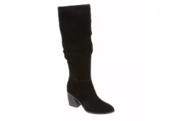 Michael By Michael Shannon Womens Millie Wide Calf Tall Boot - Black