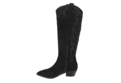 Dv By Dolce Vita Womens Kitschy Western Boot - Black -Best Shoes Specialty Store US 01 302854 03