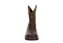 Justin Womens Gemma Western Boot - Dark Brown -Best Shoes Specialty Store US 01 302861 02