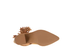 Journee Collection Womens Hartly Fringed Extra Wide Calf Dress Boot - Tan -Best Shoes Specialty Store US 01 303185 06