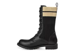 Journee Collection Womens Melei Lace Up Boot - Black -Best Shoes Specialty Store US 01 303339 03