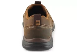 Skechers Mens Dockland Slip On Oxford - Brown -Best Shoes Specialty Store US 01 311272 02