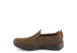 Skechers Mens Dockland Slip On Oxford - Brown -Best Shoes Specialty Store US 01 311272 03