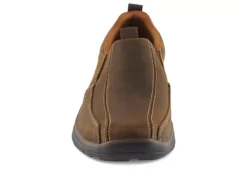 Skechers Mens Dockland Slip On Oxford - Brown -Best Shoes Specialty Store US 01 311272 04