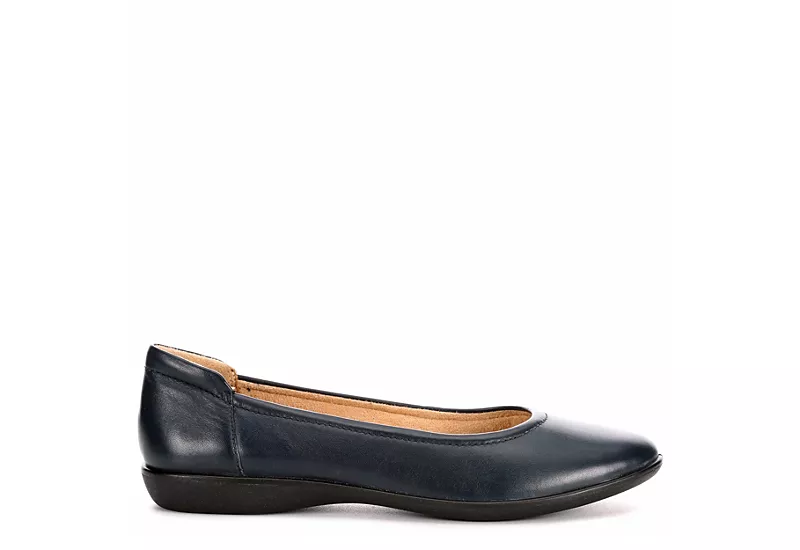 Naturalizer Womens Flexy Flat - Navy 2 Naturalizer Womens Flexy Flat - Navy - Image 2