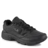 Fila Mens M Memory Workshift Slip Resistant Work Shoe - Black