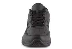 Fila Mens M Memory Workshift Slip Resistant Work Shoe - Black -Best Shoes Specialty Store US 01 318018 04