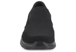 Skechers Mens Mcallen Slip Resistant Work Shoe - Black 11 Skechers Mens Mcallen Slip Resistant Work Shoe - Black -Best Shoes Specialty Store US 01 318033 04