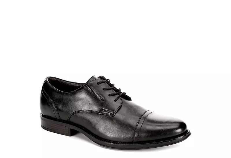 Dockers Mens Garfield Cap Toe Oxford - Black 1 Dockers Mens Garfield Cap Toe Oxford - Black