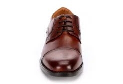 Florsheim Mens Midtown Cap Toe Oxford - Cognac -Best Shoes Specialty Store US 01 324060 02