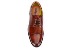 Florsheim Mens Midtown Cap Toe Oxford - Cognac -Best Shoes Specialty Store US 01 324060 05