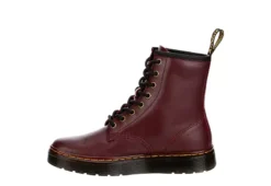 Dr. Martens Dr.martens Womens Zavala Combat Boot - Red -Best Shoes Specialty Store US 01 330186 03
