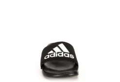 Adidas Mens Adilette Logo Slide Sandal - Black -Best Shoes Specialty Store US 01 331145 02