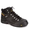 Caterpillar Mens Threshold Waterproof Steel Toe Work Boot - Black