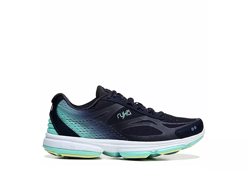 Ryka Womens Devotion Plus 2 Walking Shoe - Navy 2 Ryka Womens Devotion Plus 2 Walking Shoe - Navy - Image 2