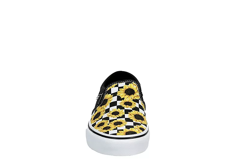 Vans Womens Asher Slip On Sneaker - Multicolor 3 Vans Womens Asher Slip On Sneaker - Multicolor - Image 3