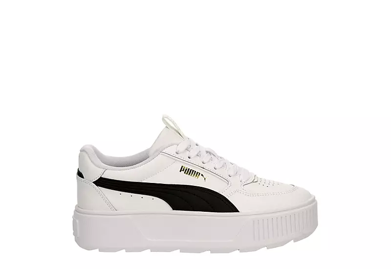 Puma Womens Karmen Rebelle Platform Sneaker - White 2 Puma Womens Karmen Rebelle Platform Sneaker - White - Image 2