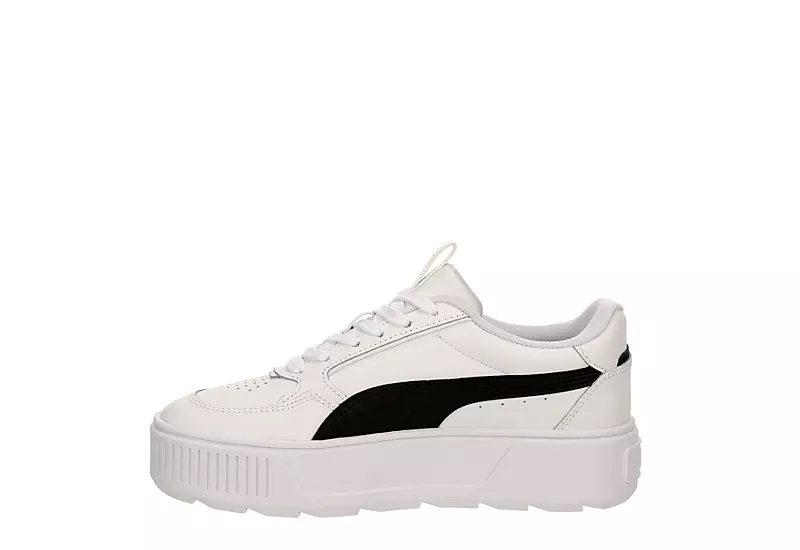 Puma Womens Karmen Rebelle Platform Sneaker - White 4 Puma Womens Karmen Rebelle Platform Sneaker - White - Image 4