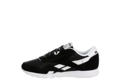 Reebok Womens Cl Nylon Sneaker - Black -Best Shoes Specialty Store US 01 401248 03