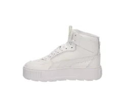 Puma Womens Karmen Rebelle Mid Sneaker - White 10 Puma Womens Karmen Rebelle Mid Sneaker - White -Best Shoes Specialty Store US 01 401295 03