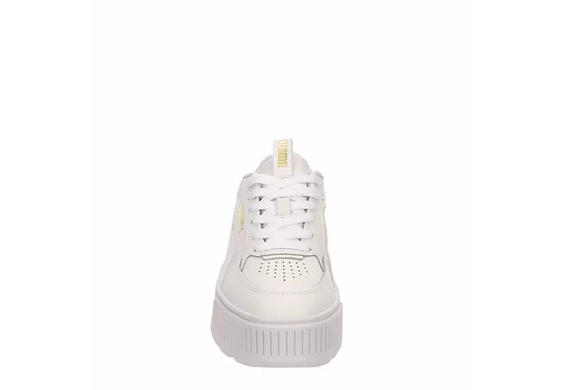 Puma Womens Karmen Rebelle Sneaker - White 3 Puma Womens Karmen Rebelle Sneaker - White - Image 3