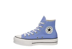 Converse Womens Chuck Taylor All Star High Top Platform Sneaker - Light Blue -Best Shoes Specialty Store US 01 401339 03