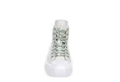Converse Womens Chuck Taylor All Star Move High Top Sneaker - Bone -Best Shoes Specialty Store US 01 401340 02