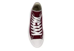 Converse Womens Chuck Taylor All Star Move High Top Sneaker - Burgundy -Best Shoes Specialty Store US 01 401341 05