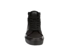 Vans Womens Filmore High Top Platform Sneaker - Black -Best Shoes Specialty Store US 01 401394 02