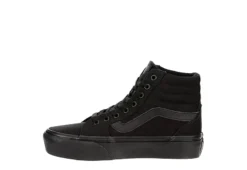 Vans Womens Filmore High Top Platform Sneaker - Black -Best Shoes Specialty Store US 01 401394 03
