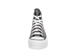 Converse Womens Chuck Taylor All Star High Top Platform Sneaker - Black -Best Shoes Specialty Store US 01 401474 02