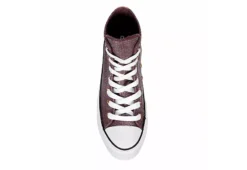 Converse Womens Chuck Taylor All Star High Top Platform Sneaker - Burgundy -Best Shoes Specialty Store US 01 401475 05