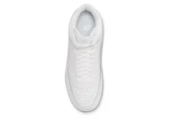 Nike Womens Court Vision Mid Sneaker - White -Best Shoes Specialty Store US 01 401631 04
