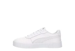 Puma Womens Carina 2.0 Charm Sneaker - White 10 Puma Womens Carina 2.0 Charm Sneaker - White -Best Shoes Specialty Store US 01 401669 03