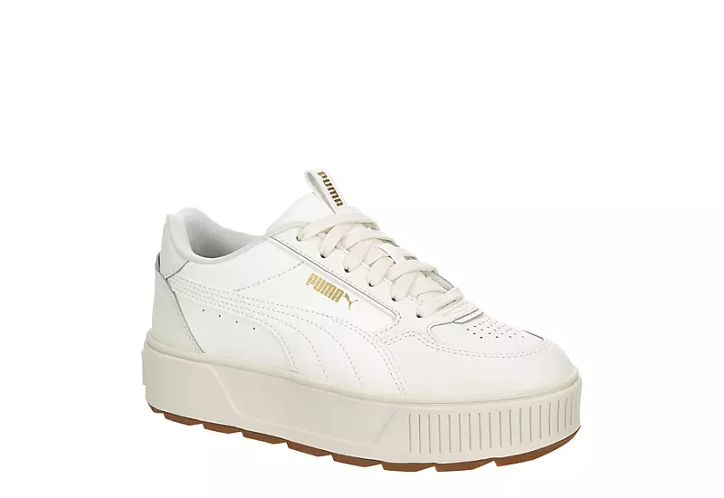 Puma Womens Karmen Rebelle Platform Sneaker - Off White 1 Puma Womens Karmen Rebelle Platform Sneaker - Off White