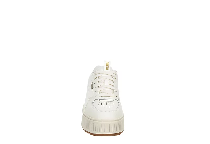 Puma Womens Karmen Rebelle Platform Sneaker - Off White 3 Puma Womens Karmen Rebelle Platform Sneaker - Off White - Image 3