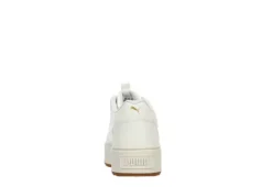 Puma Womens Karmen Rebelle Platform Sneaker - Off White 11 Puma Womens Karmen Rebelle Platform Sneaker - Off White -Best Shoes Specialty Store US 01 401672 04