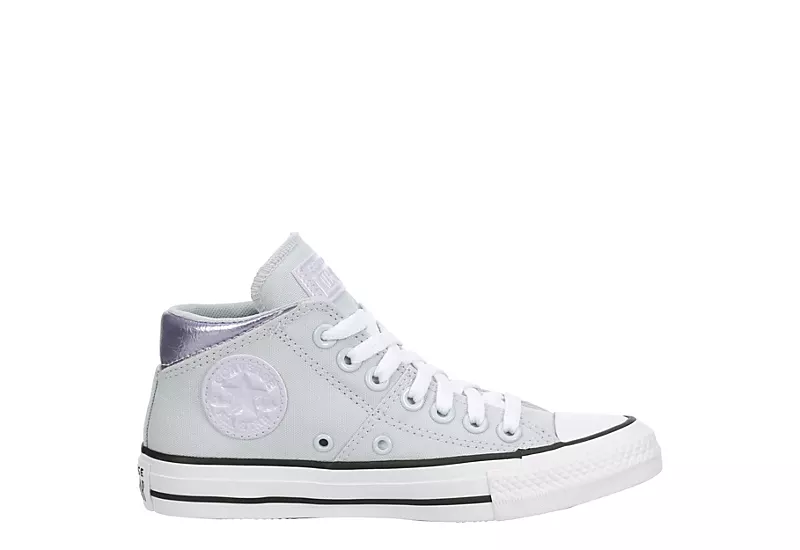 Converse Womens Chuck Taylor All Star Madison High Top Sneaker - Pale Grey 2 Converse Womens Chuck Taylor All Star Madison High Top Sneaker - Pale Grey - Image 2
