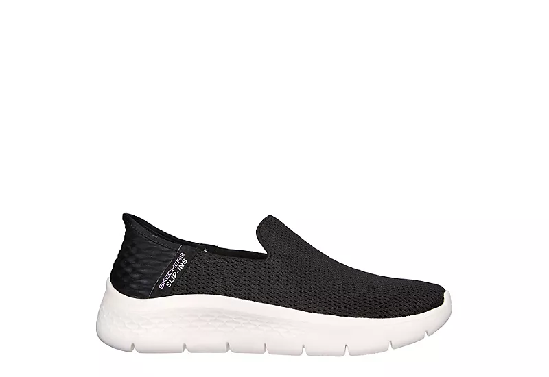 Skechers Womens Go Walk Flex Slip-ins Walking Shoe - Black 2 Skechers Womens Go Walk Flex Slip-ins Walking Shoe - Black - Image 2