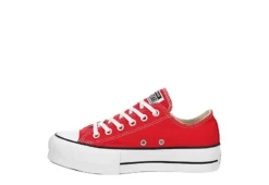 Converse Womens Chuck Taylor All Star Low Top Lift Sneaker - Red -Best Shoes Specialty Store US 01 401831 03