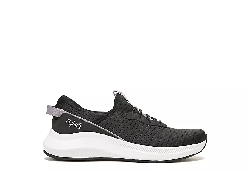 Ryka Womens Ferocity Slip On Sneaker - Black 2 Ryka Womens Ferocity Slip On Sneaker - Black - Image 2