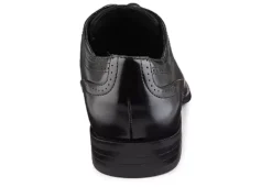 Stacy Adams Mens Waltham Cap Toe Oxford - Black -Best Shoes Specialty Store US 01 423099 02