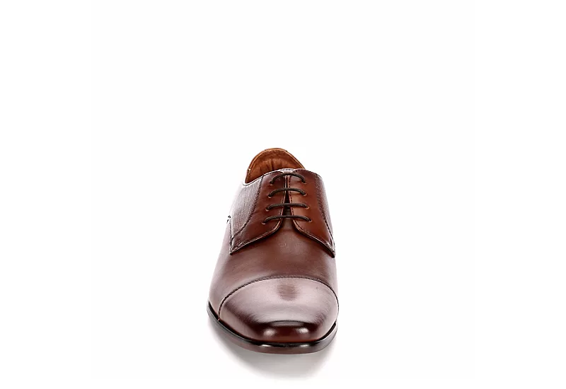 Florsheim Mens Postino Cap Toe Oxford - Cognac 3 Florsheim Mens Postino Cap Toe Oxford - Cognac - Image 3