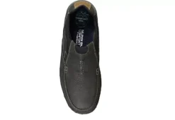 Nunn Bush Mens Quest Moc Toe Slip On Oxford - Dark Grey 12 Nunn Bush Mens Quest Moc Toe Slip On Oxford - Dark Grey -Best Shoes Specialty Store US 01 500697 05