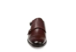 Thomas & Vine Mens Calvin Monk Strap Oxford - Brown -Best Shoes Specialty Store US 01 500744 02
