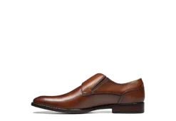 Florsheim Mens Sorrento Plain Toe Single Monk Strap Oxford - Cognac -Best Shoes Specialty Store US 01 500807 03