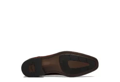 Florsheim Mens Sorrento Plain Toe Single Monk Strap Oxford - Cognac -Best Shoes Specialty Store US 01 500807 06