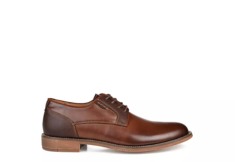 Vance Co Mens Alston Oxford - Brown 2 Vance Co Mens Alston Oxford - Brown - Image 2