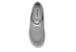 Sperry Mens Halyard 2-eye Slip On Sneaker - Grey -Best Shoes Specialty Store US 01 501009 05